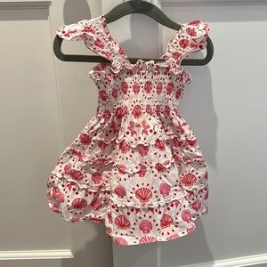 Hill House Baby Ellie Nap Dress in Mermaid Print
